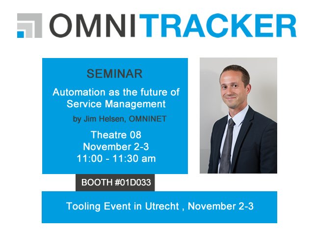 OMNITRACKER_ENG's tweet photo. OMNINET is ready for @toolingBenelux Utrecht trade show tomorrow! Will you join us? #ToolingEvent #OMNITRACKER https://t.co/UoiJX6Pdec