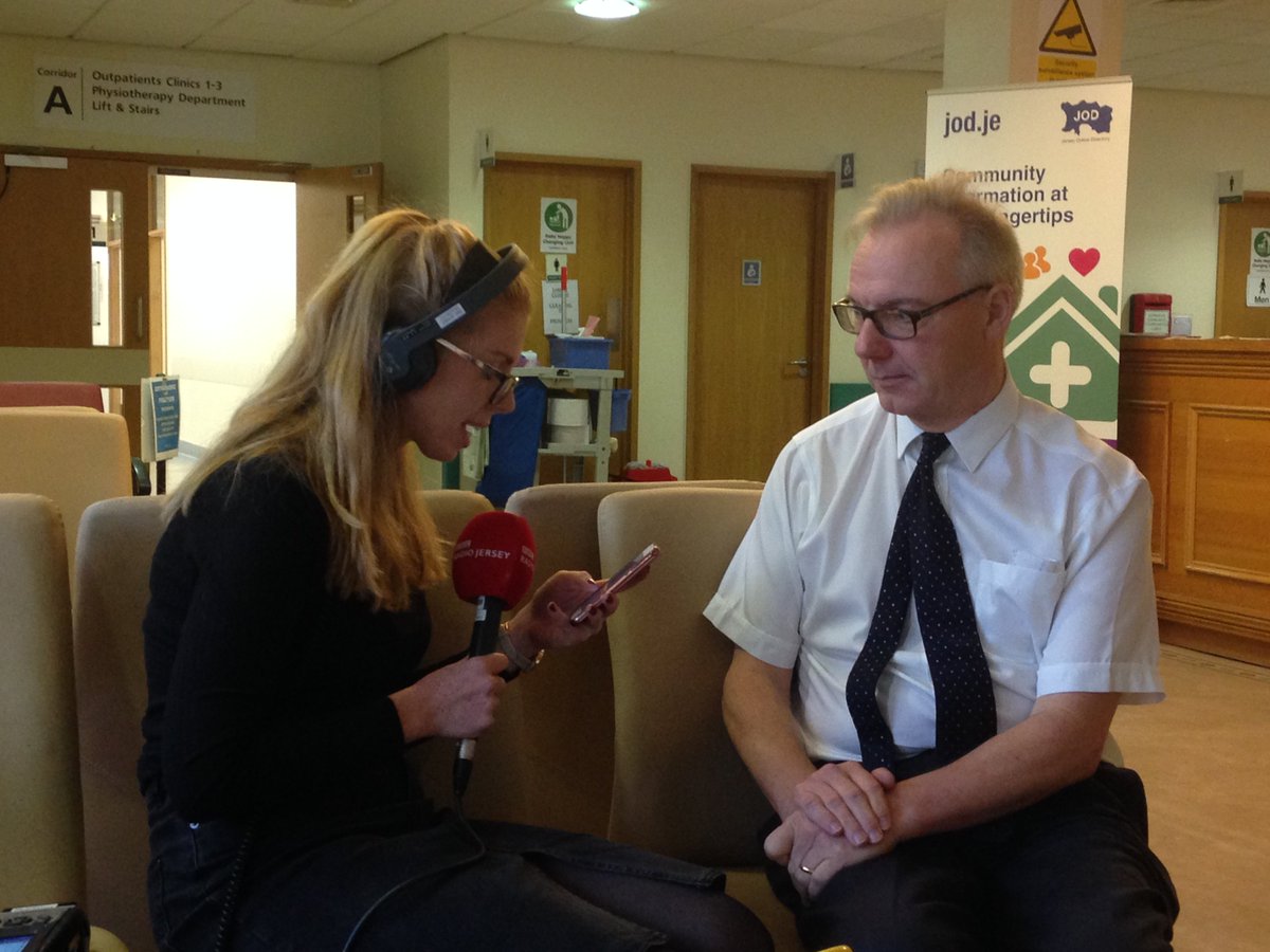Interview with <a href="/future_hospital/">@future_hospital</a> project director Bernard Place on <a href="/BBCJersey/">BBC Jersey</a>