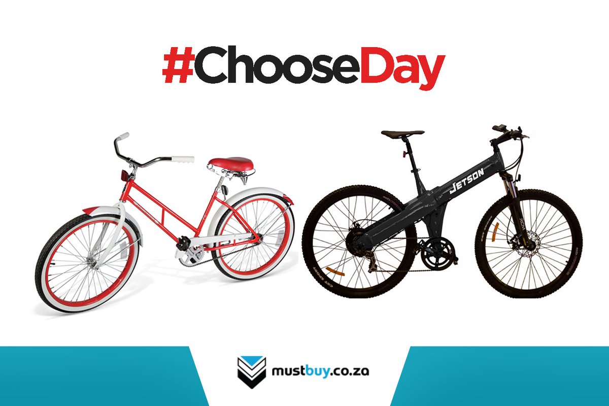 MustbuySA's tweet photo. The Classic WWII Women's Messenger Bicycle OR The Electric Mountain Bike.
Happy #ChooseDay
https://t.co/umcMfhzaV1 https://t.co/LlJLMgOrgS