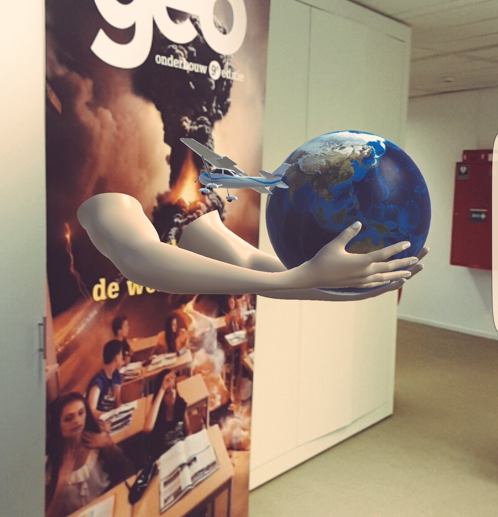How to draw perfect attention: Augmented Reality on a banner.