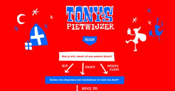 dutchcowboys's tweet image. Tony’s Chocolonely komt met de Pietwijzer. bit.ly/2fn2wBm