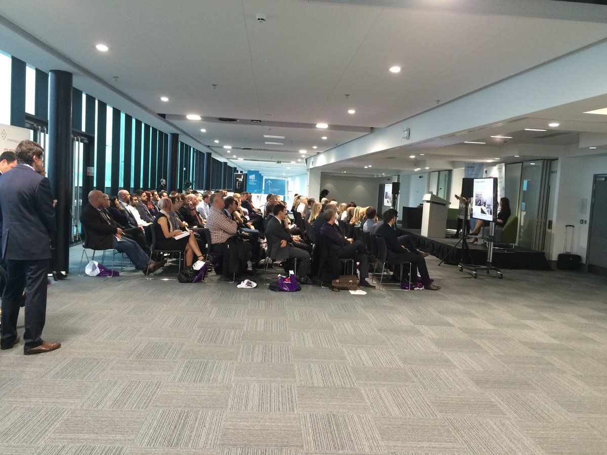 Great venue for this morning's NatWest Cyber Security Seminar at the <a href="/EchoArena/">Liverpool Arena</a> Standing room only!!