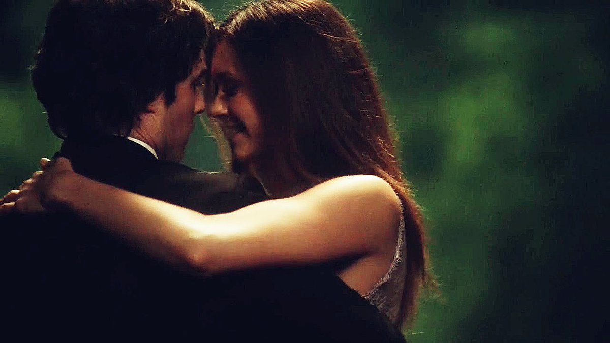 Do you ever think about how Damon and Elena can spontaneously start dancing...