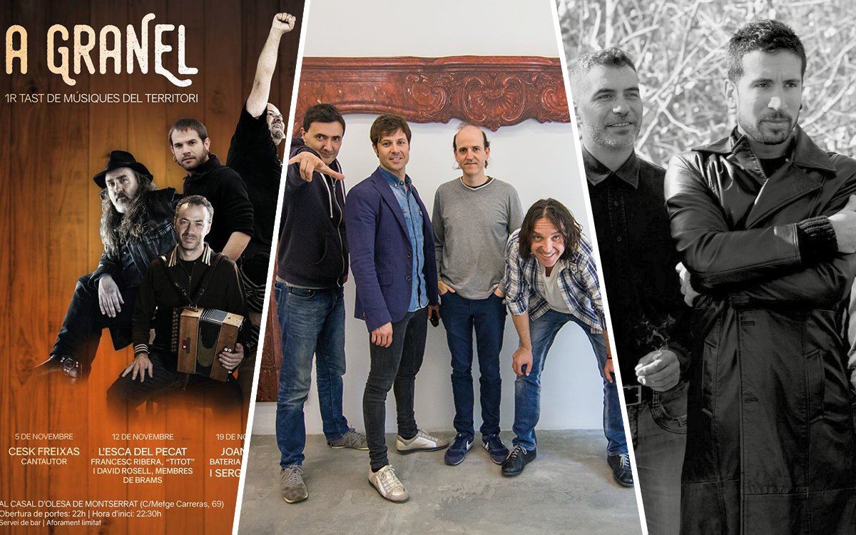 La_Tornada's tweet photo. El festival A granel, i els finals de gira de @laxnbusto i @tornemasau. Encara no teniu plans per la setmana? https://t.co/zE7Yb32Jfx https://t.co/mZ6tlBoqq0