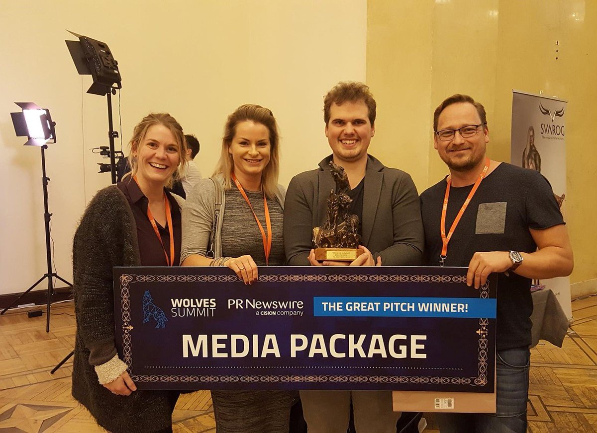 YourpayApS's tweet photo. Vi gav den max gas til @WolvesSummit i Polen. #Yourpay #iværksættterlife #fintech #firstprize https://t.co/q6aZd3iCrS https://t.co/VnUe44pFDe