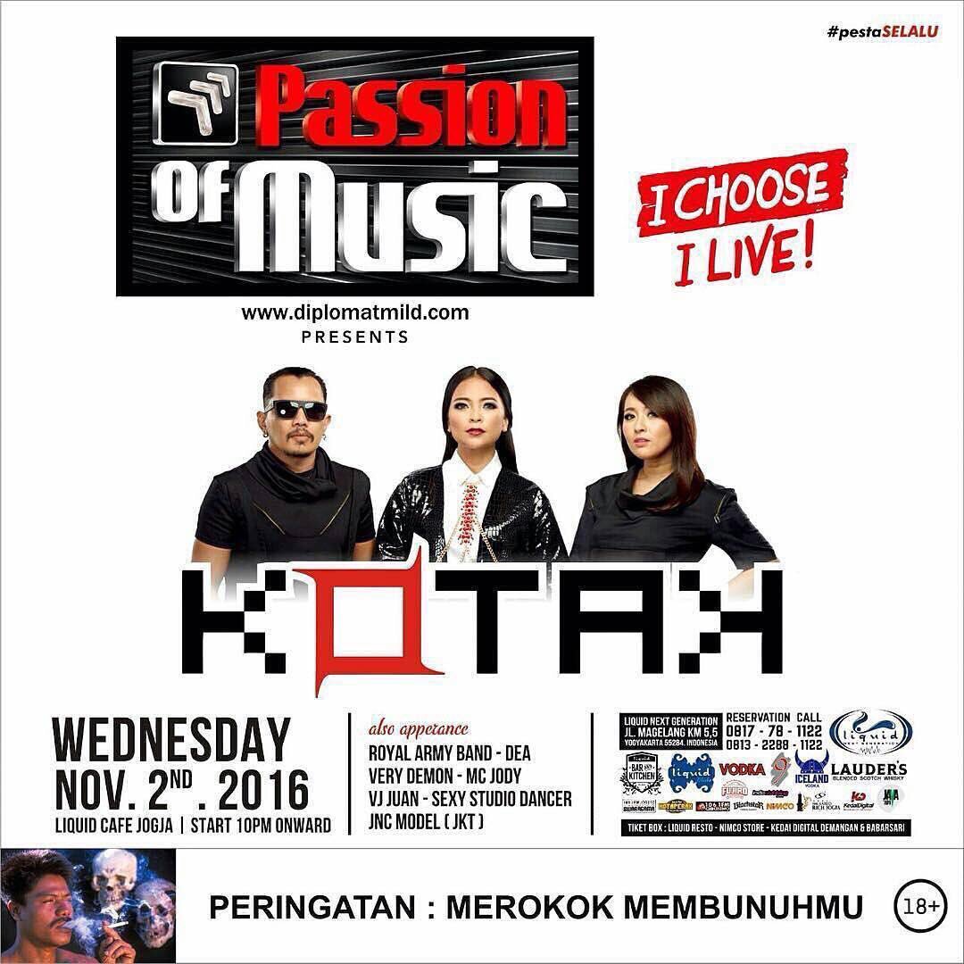 Besok, waktunya Jogja berenergi, Padatkan kerabat!!! <a href="/kotakband_/">Official KOTAK</a> @KK_JOGJA