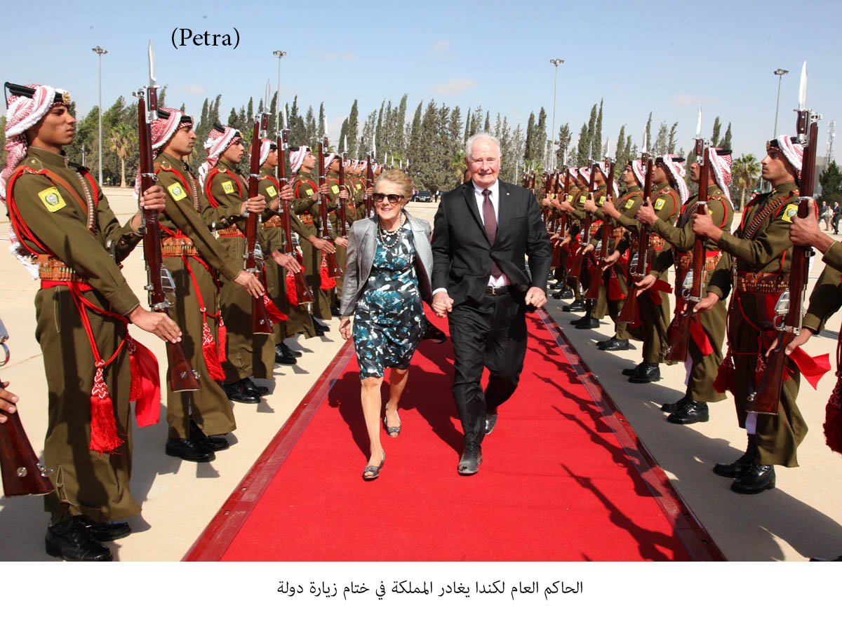 Petranews's tweet photo. الحاكم العام لكندا يغادر المملكة في ختام زيارة دولة
https://t.co/YYN8pvmodm 

#بترا #GGJordan https://t.co/FZhjVf4ADb