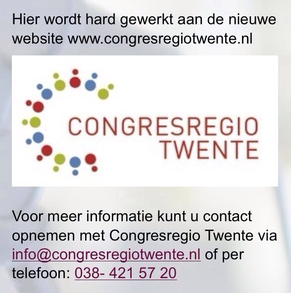 Website 2 maand later nóg niet klaar en congresklant moet Zwolle bellen voor Twenteboeking. Is dit nou gastvrijheid?