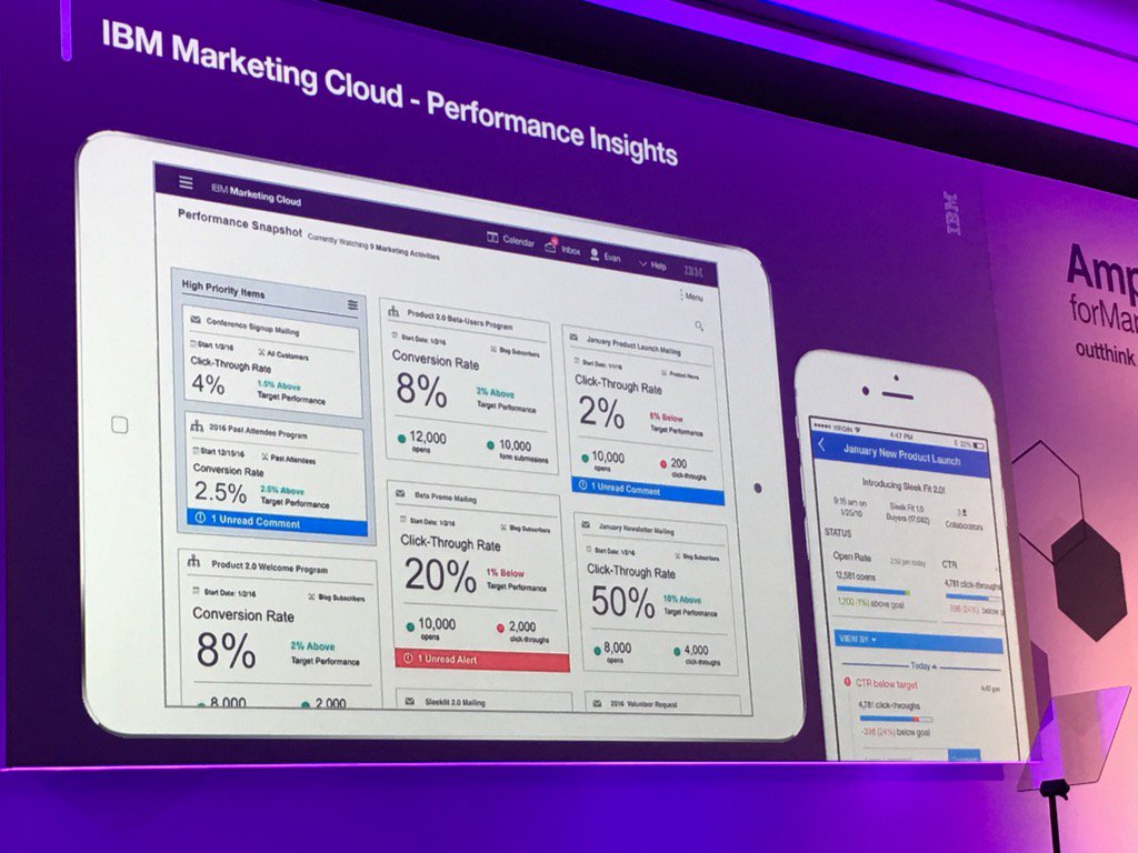 kedarvaidya30's tweet photo. Not to forget #IBMAmplify that Performance Insights launches in Nov.. Proud 2b part of product team. @IBMforMarketing https://t.co/LdJr45VSjK