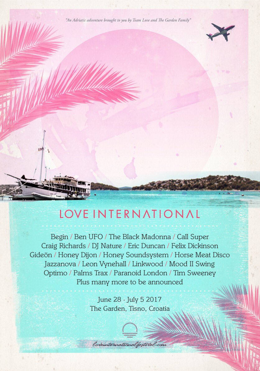 LoveIntFestival's tweet photo. Our initial line up for 2017 🌺✈️With many more names to be announced!Link in bio✨ @BenUFO @HONEYDIJON @vynehall @JDTwitch @blackmadonnachi https://t.co/WljFQiDwVE