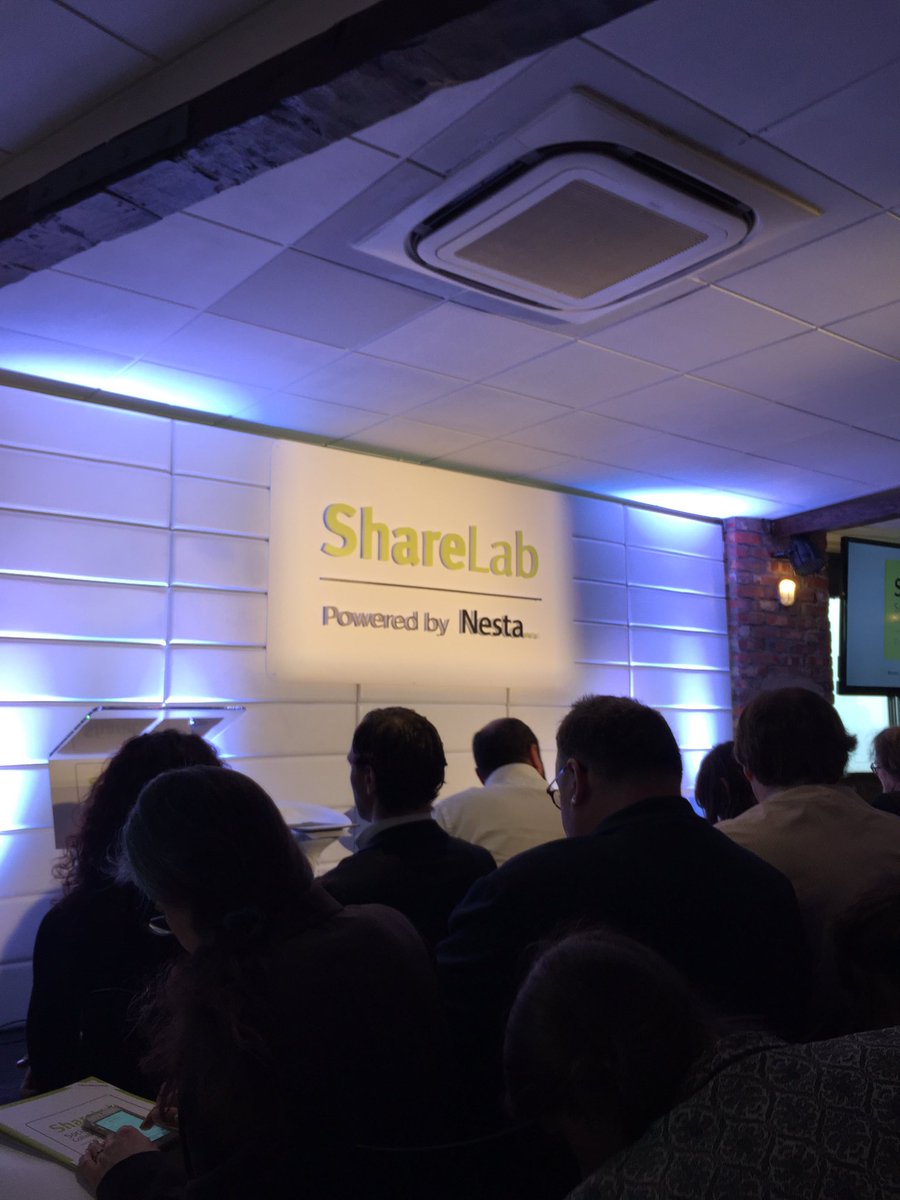 parentpool's tweet image. Looking forward to a great day at #ShareLab @nesta_uk Full house!