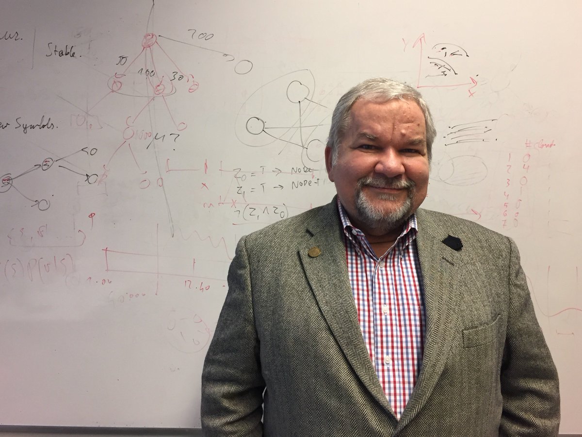 EEMCS_TUD's tweet image. #PGP creator Phil Zimmermann on his first day @tudelft working on online open courses on #cryptography #protocoldesign #informationsecurity