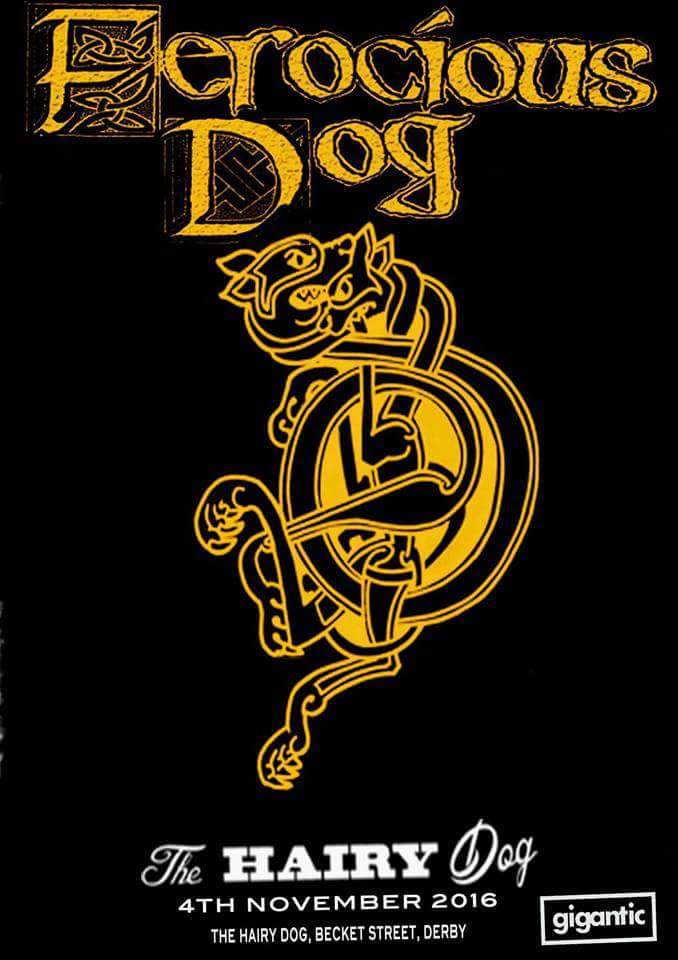We are supporting Ferocious Dog this Friday at The Hairy Dog in Derby. We can't wait. #ferociousdog #derby #DerbyDay #derbyshire #gigging