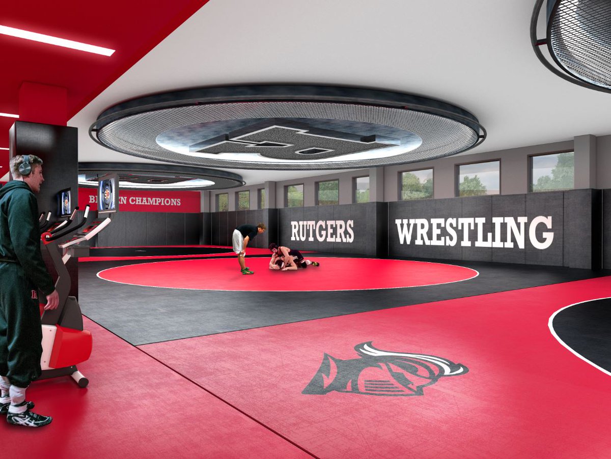 RUAthletics's tweet image. FIRST LOOK: Renderings of the new RWJBarnabas Health Athletic Performance Center #RSportsMed #RB1GBuild