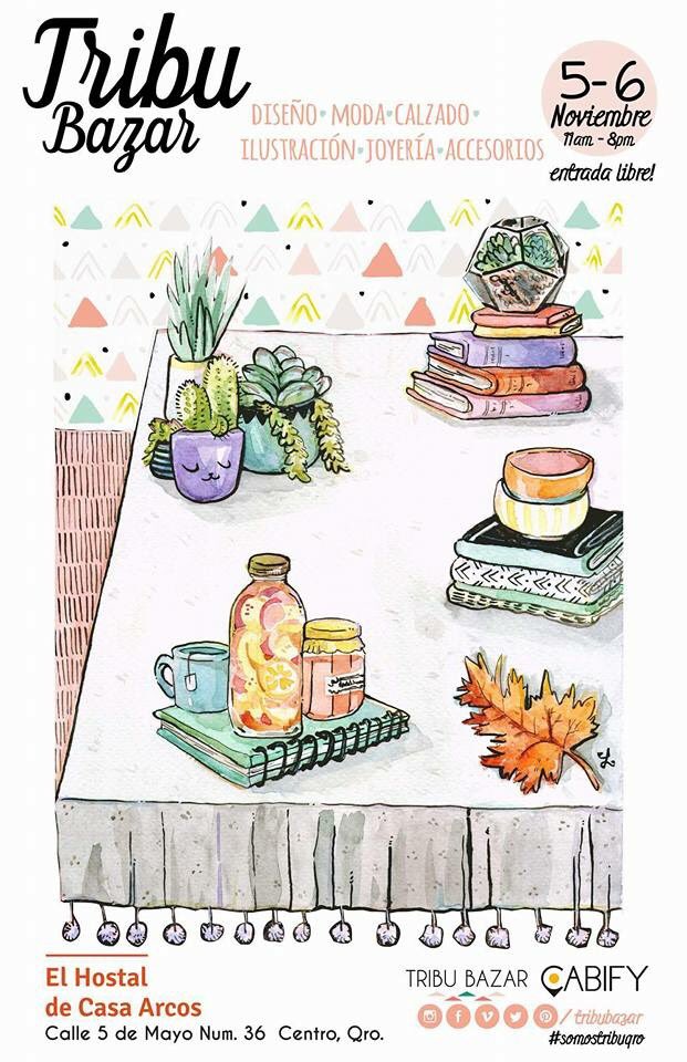 ArmandoLimon's tweet photo. Este fin de semana es el @TribuBazar en El Hostal de Casa Arcos (Centro) #DiseñoMexicano #PrefieroLocal #Queretaro https://t.co/GeMXZ1hLBt