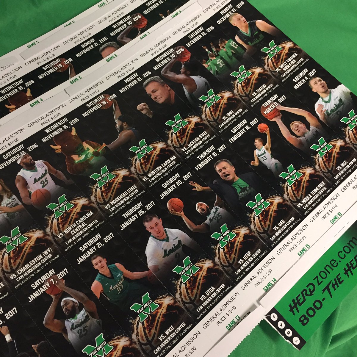 HerdHospitality's tweet photo. #HerdTicketTuesday

RETWEET this for your chance to win 2 @HerdMBB Season Tickets! Must be FOLLOWING to win! 

First game - Thursday at 6pm! https://t.co/kuQCgFSCsi