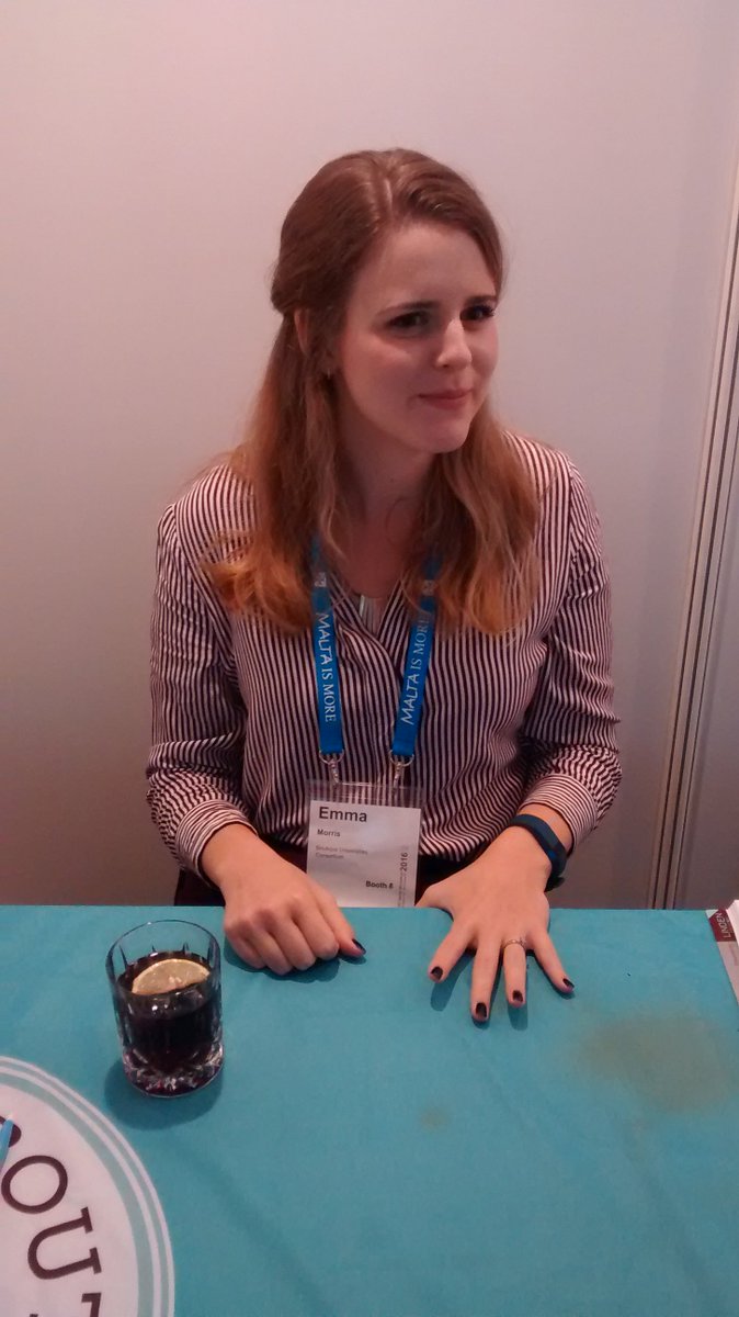 boutiqueuniv's tweet photo. It's 16:30 on the last day of #ICEF16 and Emma searched high and low for a Diet Coke. 

Come visit at Booth 8 for last minute interviews! https://t.co/eCJ3ITqvgj