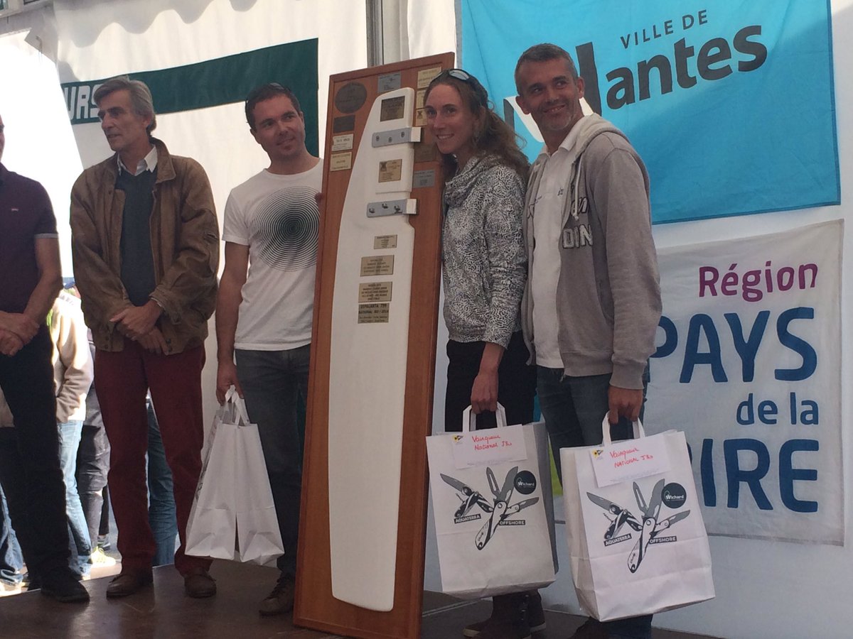 Les vainqueurs du <a href="/National_J80/">National J80 2016</a> ! #CourrierJunior