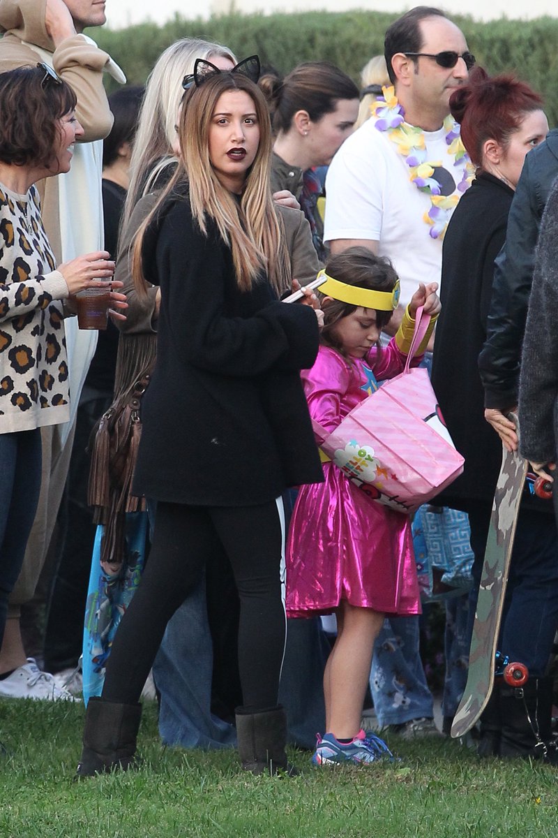 Ashley and Chris  - 10. 31. - Trick or Treat Halloween walking