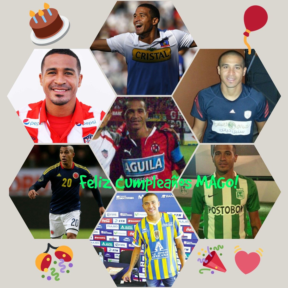MacnellyT10's tweet photo. Feliz cumpleaños @Macne10 muchas bendiciones, te mereces todo lo bueno por la gran persona y profesional que eres. ¡FELICES 32 MAGO! 🎉🎈🎊🎂 https://t.co/CHVCVr1saF