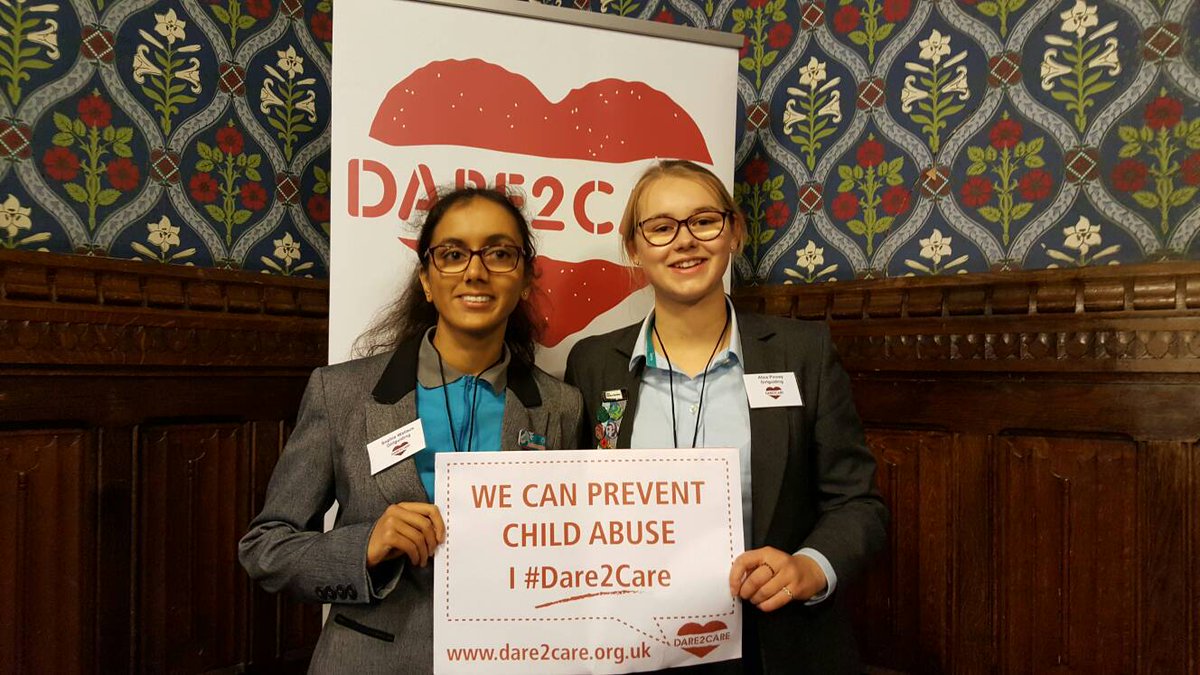 #GuidingAdvocate's Sophie &amp; Alice are at the #Dare2Care report launch today, preventing child abuse &amp; violence in teenage relationships