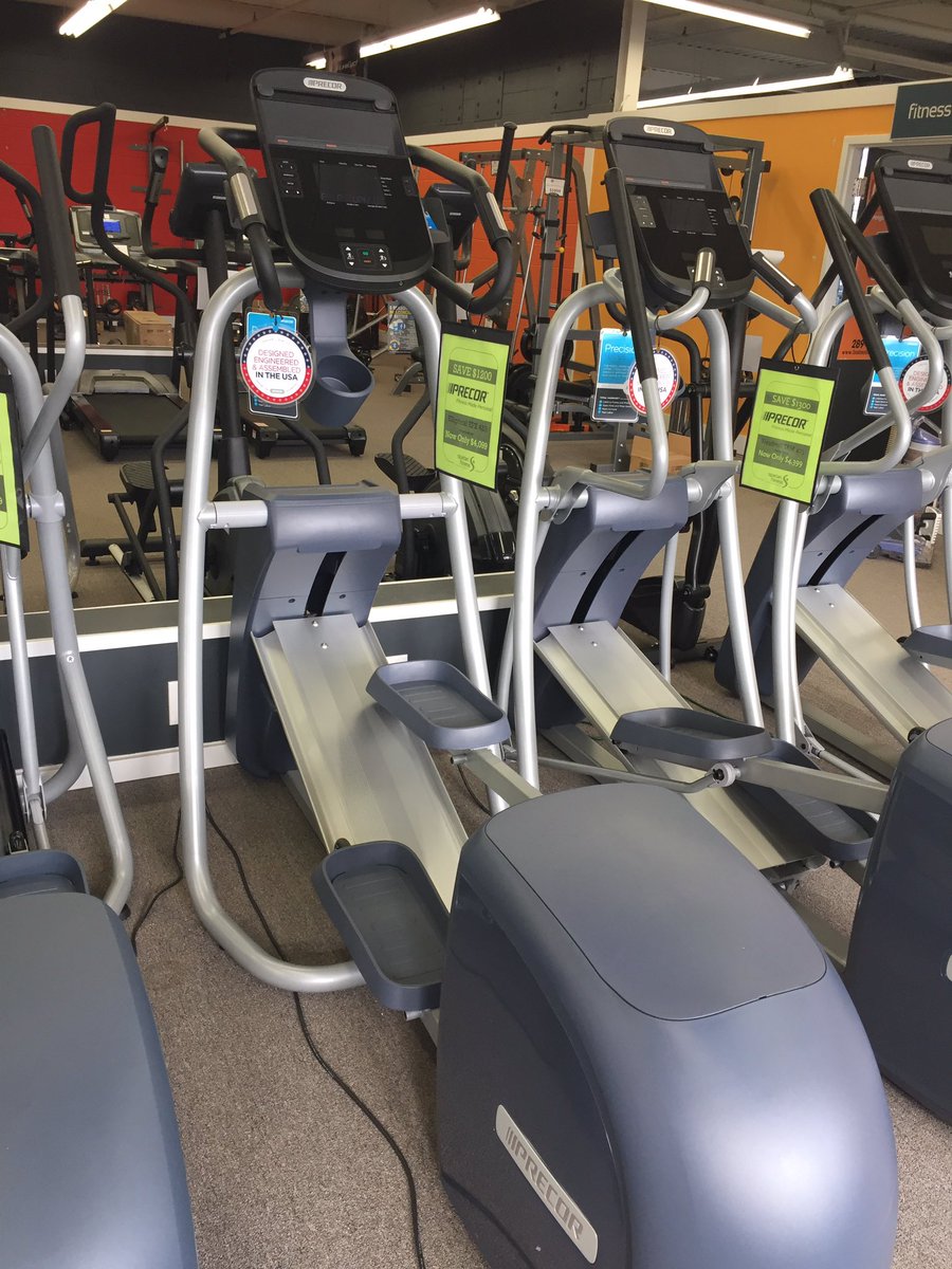 SpartanFitOakvl's tweet photo. Another great @precor product out the door! #EFX423 #fitness #spartanfitnessOakville #fallsavings https://t.co/BbNV5VTx74