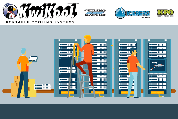 KWIKOOL's tweet photo. #serverroom? #informationtechnology? Keeping things #cool! #KwiKool has what YOU need! #portablecooling #coolingsystems #hvaclife #cooling https://t.co/chHdVqiuPD