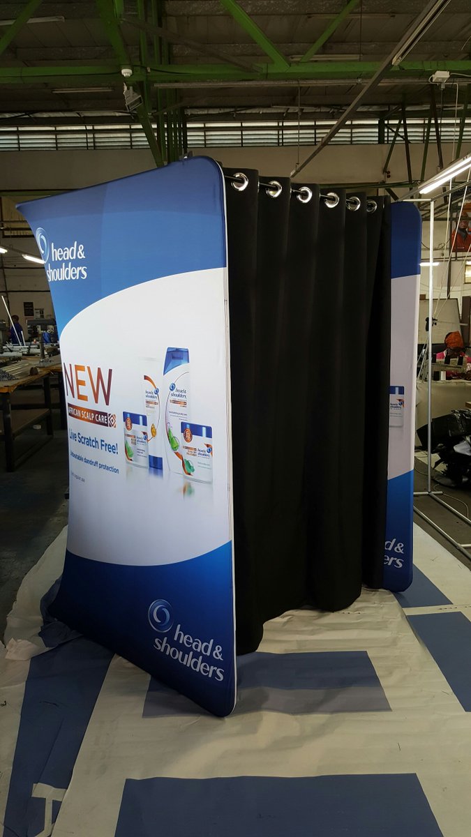 Pic of our new portable changing booth #innovation #events #shows #clothes #brands
