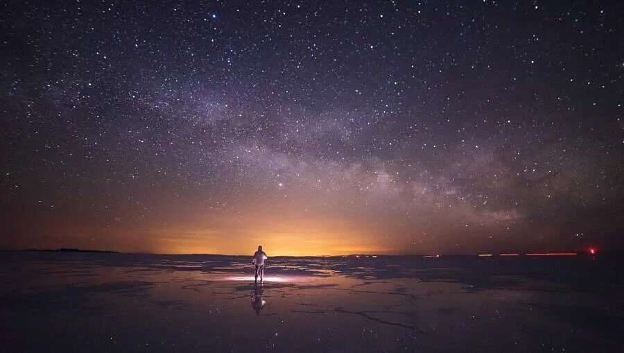 SaraUpdate's tweet photo. ทางช้างเผือก ที่ Bonneville Salt Flats, 
ยูท่าห์, สหรัฐอเมริกา งดงามได้ขนาดนี้!! https://t.co/g0ghjOvfT6