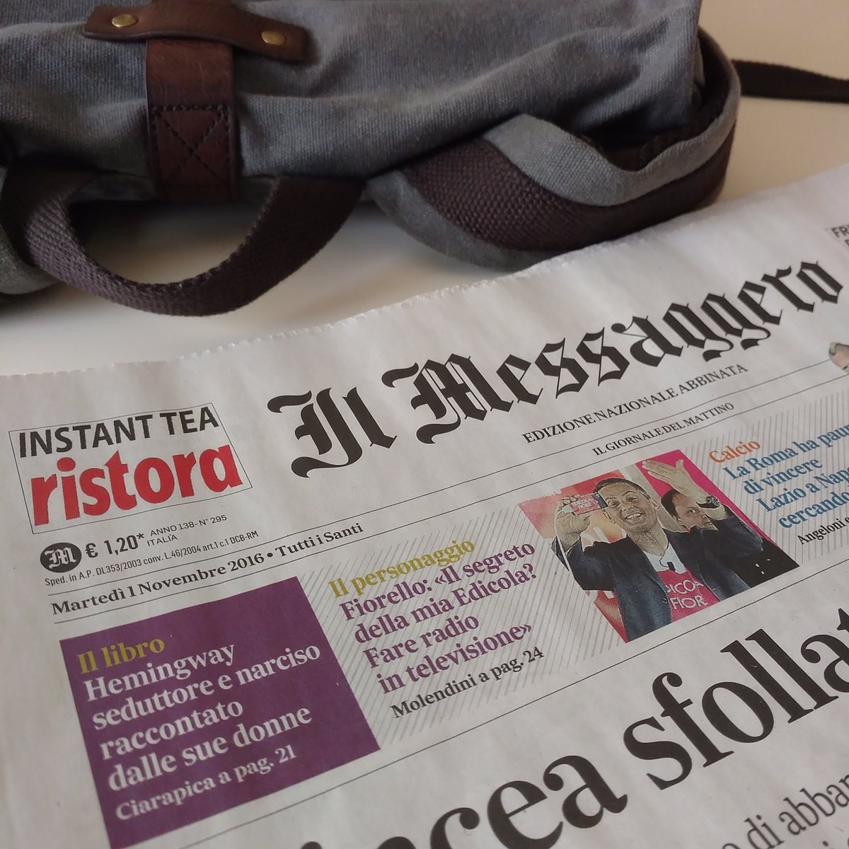 GiuliaCiarapix's tweet photo. Oggi sul Messaggero parlo di Hemingway ma soprattutto delle sue donne.

#QuandoAmavamoHemingway di Naomi Wood @DeAgostiniLibri https://t.co/knjMRKTGDG
