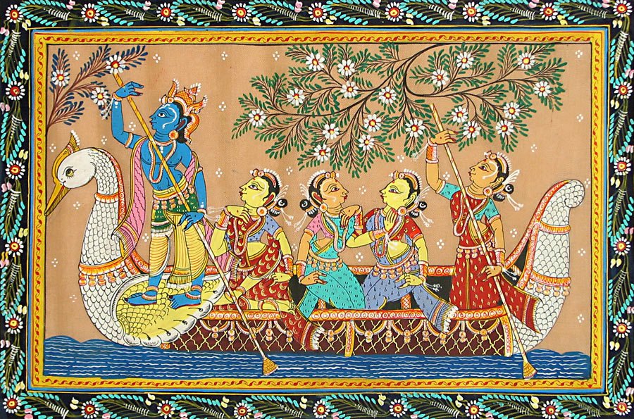 ️ Rajasthani school of painting. How did the Rajasthani school of