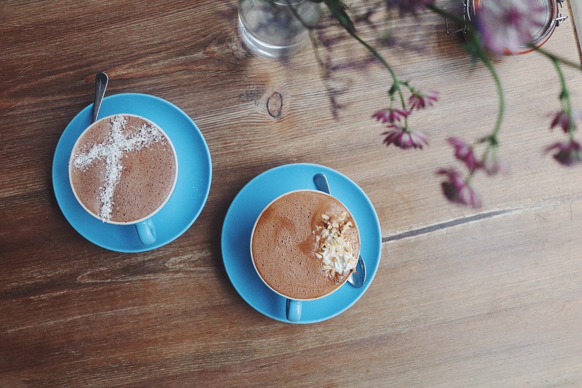HerefordFood's tweet photo. Delicious new winter drinks at @TandemBakery are now on the menu: Coconut Hot Chocolate + Hazelnut Mocha. AMAZING! https://t.co/gAtlViyfZz