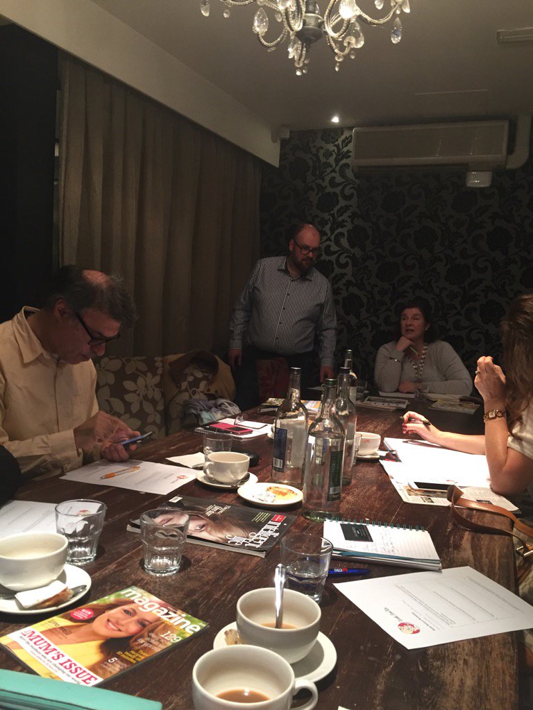 CaroleAnnRice's tweet photo. Having a great Media Mastery workshop @GraceBarLondon this morning https://t.co/pj3DPOGN0i