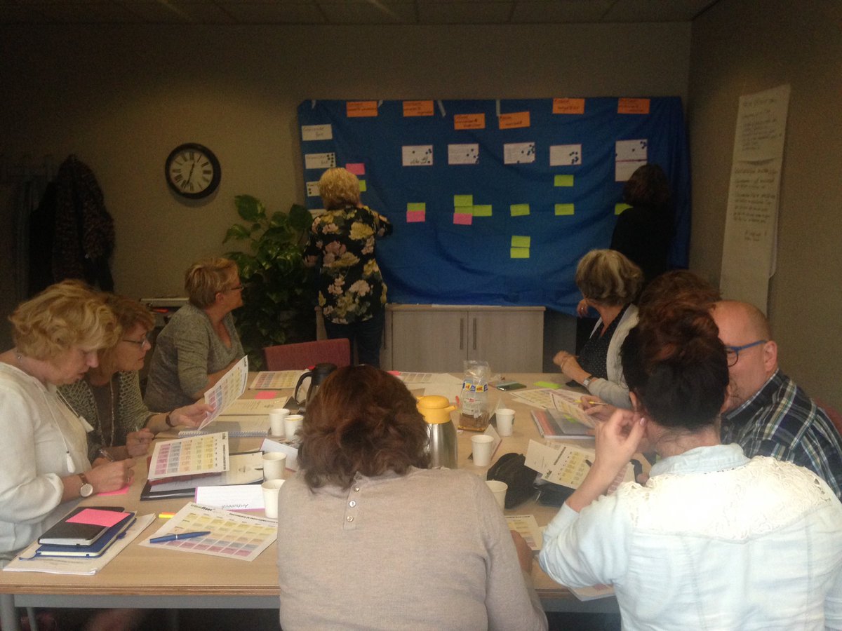 Vandaag begeleid ik samen met Eefje een PPL workshop in de zorg! ^Nina #positionerenvanleren #triamfloat #workshop
