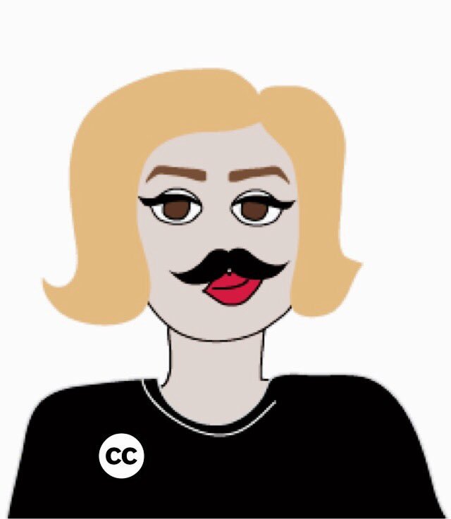 Fighting cancer through opening up research data at <a href="/creativecommons/">Creative Commons</a> Hello #movember :D Make your own on zankoulizer.me