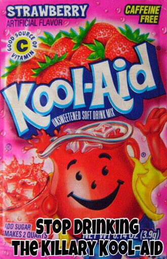 RedneckUSA101's tweet photo. @Stevenwhirsch99 @WDFx2EU7 @MSNBC @realDonaldTrump #America is finally waking up! Stop drinking the #KillaryKoolAid #VoteTrump https://t.co/kP4ZS9E0MW