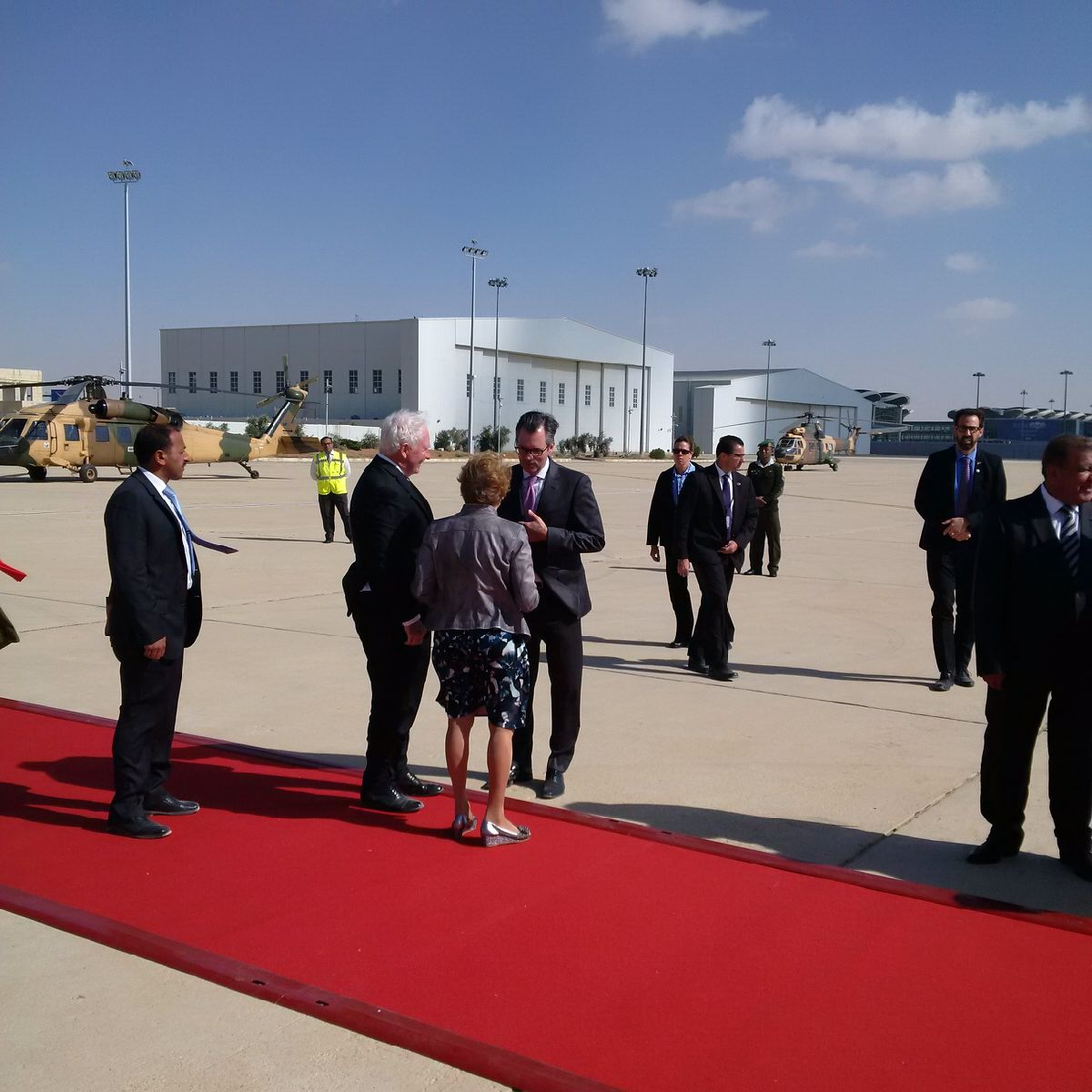 CanEmbJordan's tweet photo. End of the state visit: "I can attest that #Canada's relation with #Jordan is strong and continues to grow"-Gov. Gen.Johnston  #GGJordan https://t.co/HI9iyCGteP