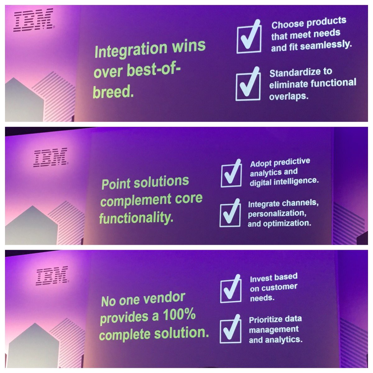 #IBMAmplify Forrester's view on #marketingautomation <a href="/comark_be/">comark_be</a>