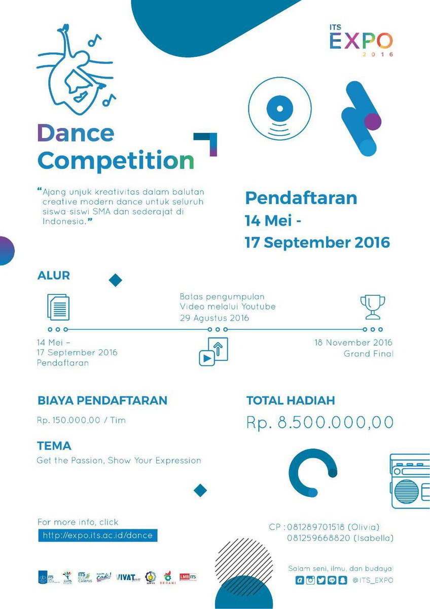 arekITS's tweet photo. Dance Competition-ITS EXPO 2016 @ITS_EXPO https://t.co/8WBsQP8YKg https://t.co/I5dBGYvdj6