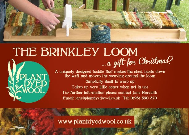 I'm at Stitch Fest, Totnes this weekend. Come &amp; see the Brinkley Loom in action, and how simple it is to use! #brinkleyloom #stitchfestSW