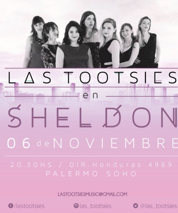 las_tootsies's tweet photo. El 6 de noviembre tocamos en Sheldon! Vamos a estar presentando nuestro primer álbum! #lastootsies #fladia https://t.co/W3IR37kbg8