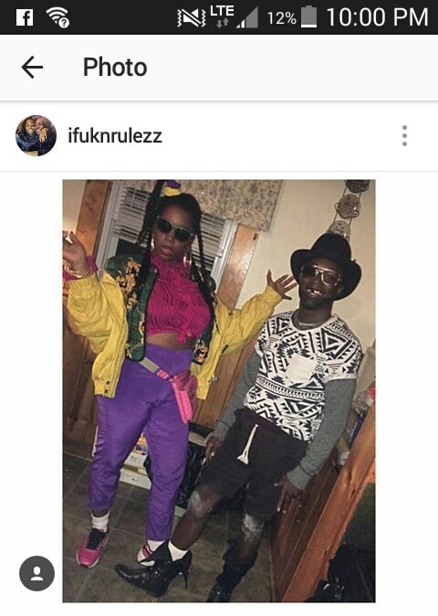 ThraxxPack's tweet photo. Shanaynay and Jerome we did that #halloween2k16 https://t.co/L2rqwbswhA