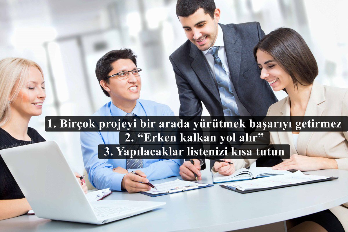 Aslında daha verimli çalışmanın kesinleşmiş bir formülü yok. Ancak, yine de işe yarayabileceği düşünülen bazı ipuçları da yok değil.