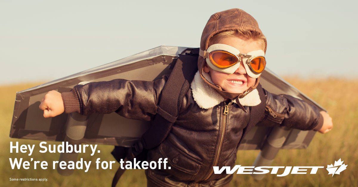What's our next destination? #Sudbury, of course fly.ws/sudbury Daily ✈️ to/from Toronto begin Feb 3, 2017. 3x daily as of May 15