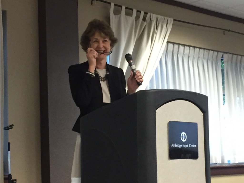 10% of all vets are women - their needs are often overlooked - <a href="/dianemckeel/">Diane McKeel</a>. We must support all who served.