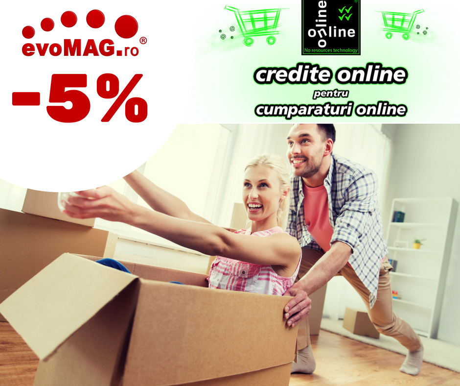 Credius_IFN's tweet photo. 5% REDUCERE prin cumpărături online cu modalitatea de plată online-online! 
https://t.co/58pzdFoH9C #reducere #online #pata #evomag #credius https://t.co/JhR2to1myQ