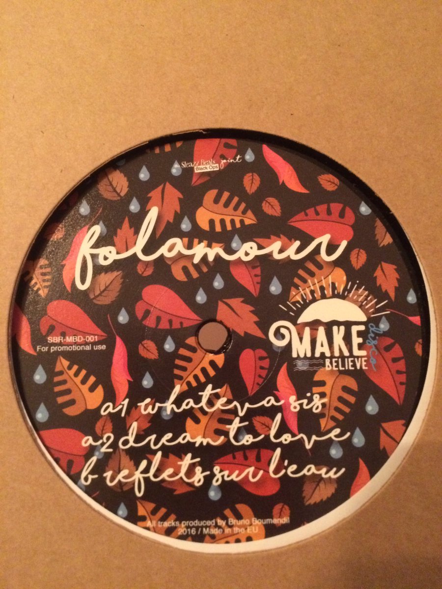 Look what the cat dragged in!! Isn't she lovely? Out next week #folamour #makebelievedisco #vinylonly