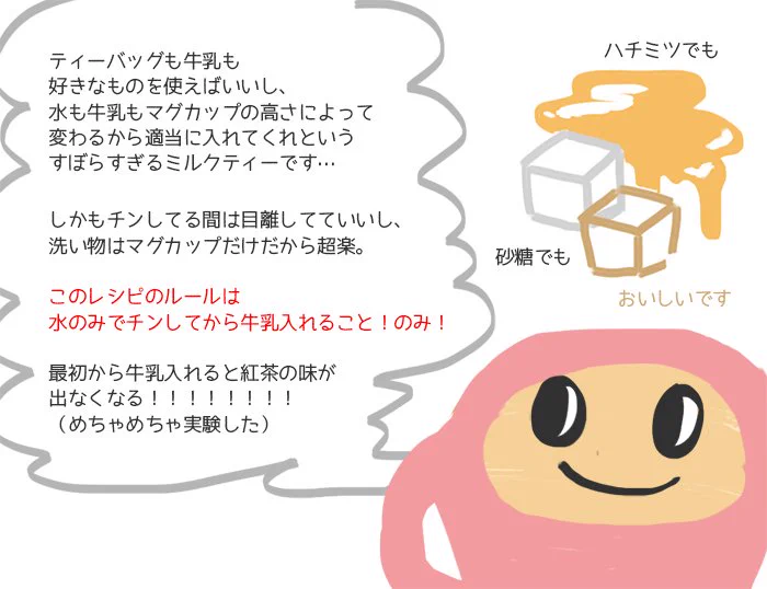 ズボラにミルクティーを楽しもう！レンジで美味しいミルクティーを淹れるコツがこれ！