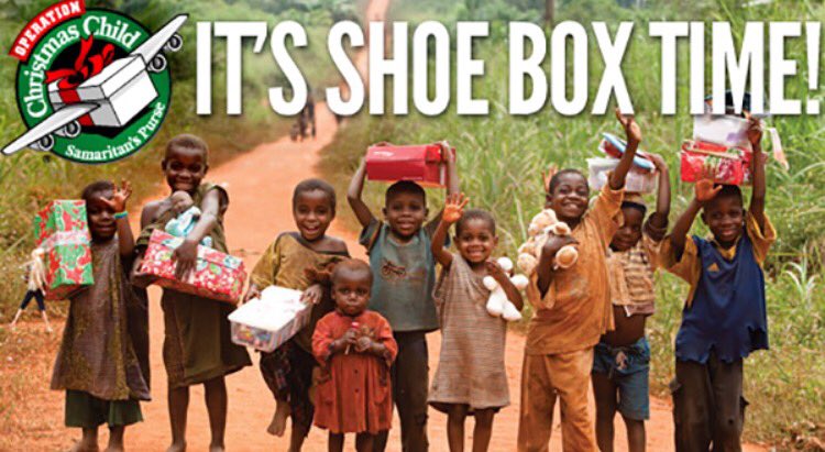 FloodAHS's tweet photo. sign ups for OPERATION CHRISTMAS CHILD are open NOW! Go sign up, spots fill up quickly!! link in our bio π§ #floodrises https://t.co/uDjRZTBntb
