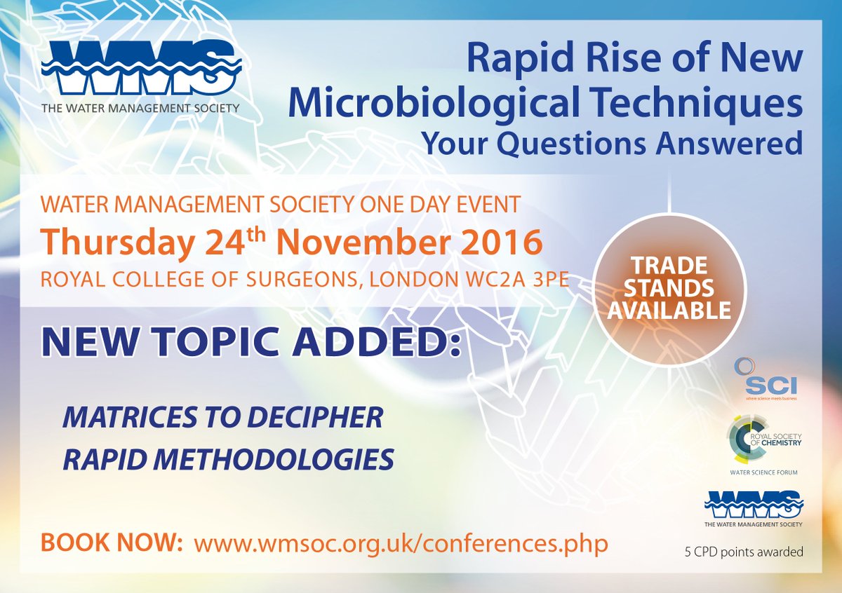 WMSoc1's tweet photo. NEW TOPIC ADDED to our #RapidMicro event: https://t.co/1cKtQrtV7i. #Matrices to #Decipher #RapidMethodologies. BOOK NOW! https://t.co/8BDCq8brCq